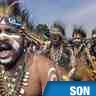 Chant de guerre du peuple Huli de Papouasie-Nouvelle-Guinée
